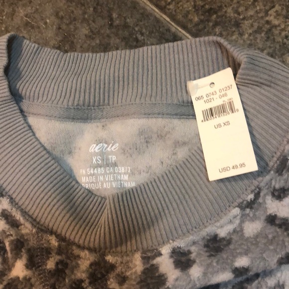 Aerie Cozy Good Vibes Oversized Sweatshirt NWT - Picture 9 of 10